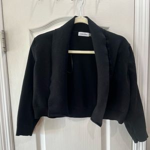 Calvin Klein black shrug.